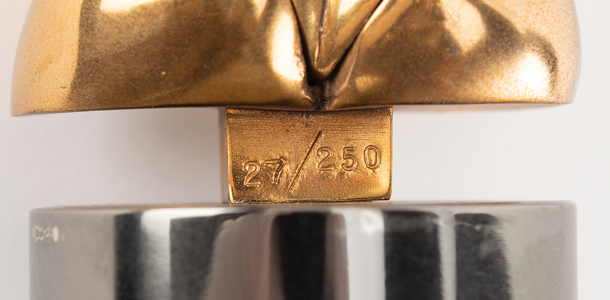 Lot #4296 Olympic Torso Bronze Puzzle Sculpture (1986) Presented to IOC Member James Worrall - Image 7