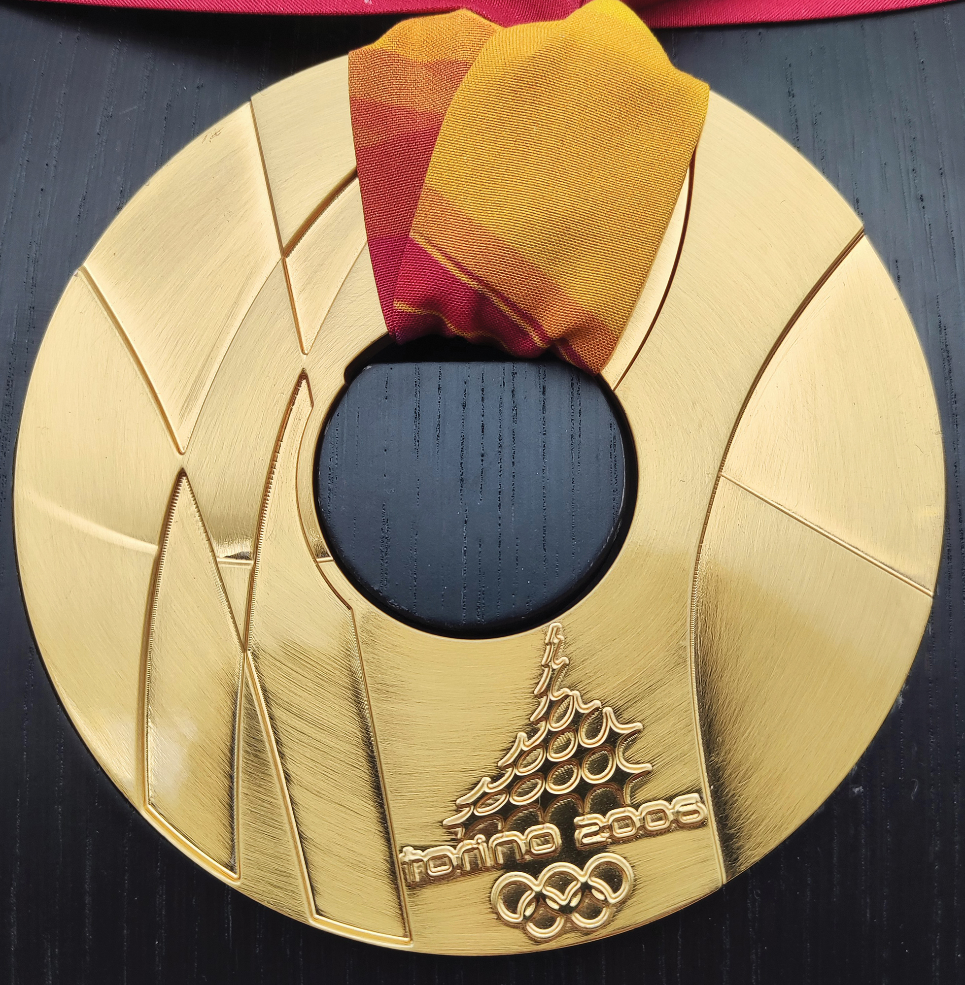Lot #4072 Torino 2006 Olympics Gold Winner's Medal