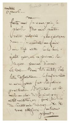Lot #275 Joseph Louis Proust Autograph Letter Signed - Image 1