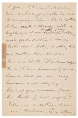 Lot #565 Julia Ward Howe Autograph Letter Signed - Image 2