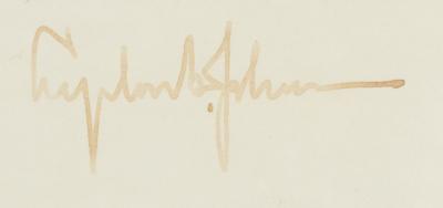 Lot #65 Lyndon B. Johnson Document Signed as President - Image 2