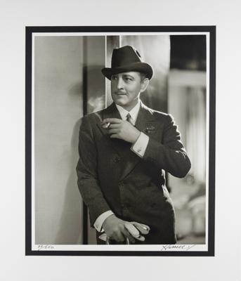 Lot #769 George Hurrell Signed Photograph: John Barrymore - Image 2