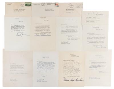 Lot #55 First Ladies (9) Signed Items