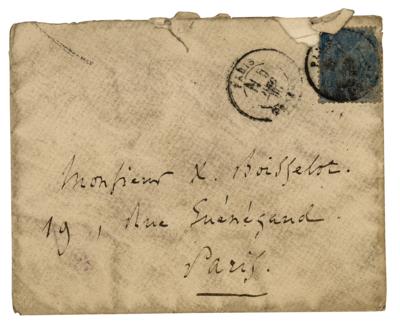 Lot #621 Charles Gounod Autograph Letter Signed - Image 3