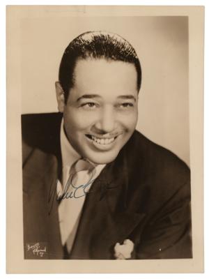 Lot #628 Duke Ellington Signed Photograph