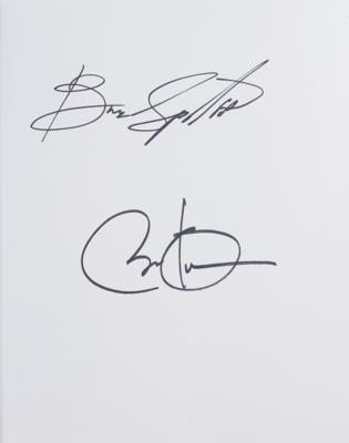 Lot #88 Barack Obama and Bruce Springsteen Signed Book - Image 2
