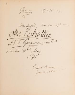 Lot #145 British Notables Signed Guest Book from W. & D. Downey - Image 10
