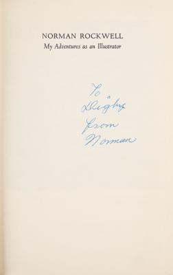 Lot #504 Norman Rockwell Signed Book - Image 2