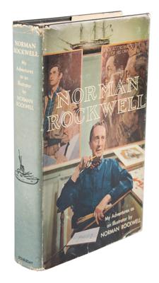 Lot #504 Norman Rockwell Signed Book - Image 3