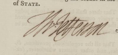 Lot #4 Thomas Jefferson Document Signed as Secretary of State - Image 3