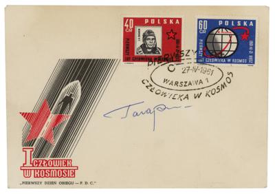 Lot #434 Yuri Gagarin Signed Cover
