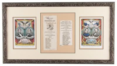 Lot #74 Abraham Lincoln and George B. McLellan 1864 Presidential Election Tickets - Image 1