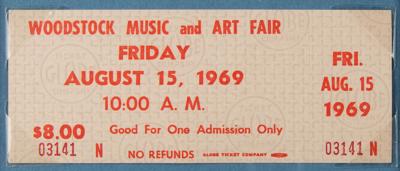Lot #708 Woodstock: One-Day Ticket - Image 2