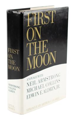 Lot #391 Buzz Aldrin and Michael Collins Signed Book - Image 3