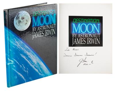 Lot #442 Jim Irwin Signed Book