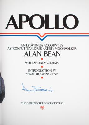 Lot #414 Alan Bean Signed Book - Image 2