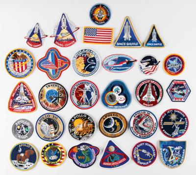 Lot #453 NASA Collection of (30) Program and Mission Patches