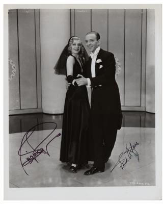 Lot #745 Fred Astaire and Ginger Rogers Signed Photograph