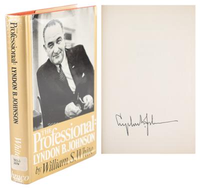 Lot #69 Lyndon B. Johnson Signed Book - Image 1