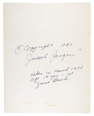 Lot #780 Marilyn Monroe: Joseph Jasgur Signed Photograph - Image 2