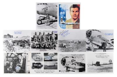 Lot #334 Enola Gay and Bockscar Collection of (36) Signed Items - Image 2