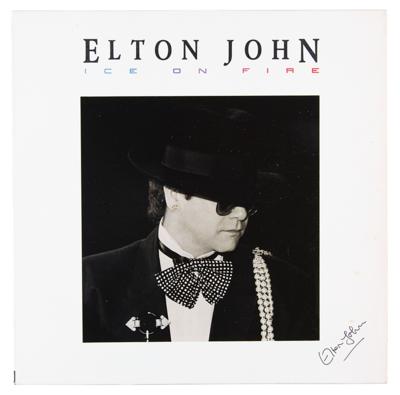 Lot #673 Elton John Signed Album