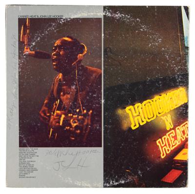Lot #629 John Lee Hooker Signed Album - Image 1
