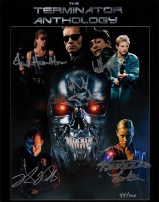 Lot #793 The Terminator Multi-Signed Photograph