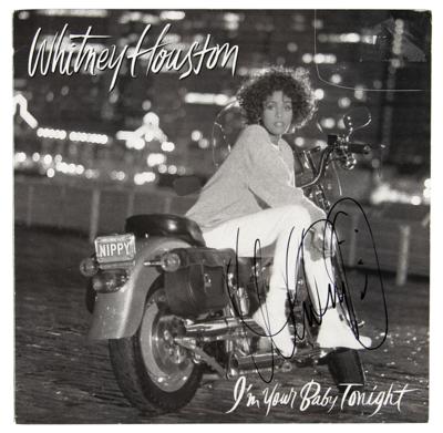 Lot #715 Whitney Houston Signed Album