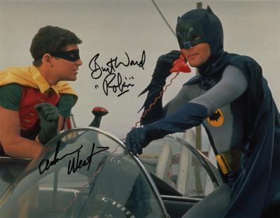 Lot #748 Batman: West and Ward Signed Oversized Photograph