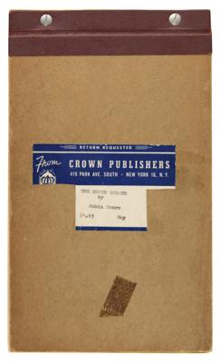 Lot #739 John Wayne's Personally Owned Galley Proof of The Green Berets - Presented to Him by Author Robin Moore - Image 2