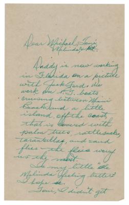 Lot #741 John Wayne Autograph Letter Signed