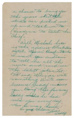 Lot #741 John Wayne Autograph Letter Signed - Image 2