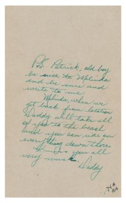 Lot #741 John Wayne Autograph Letter Signed - Image 3