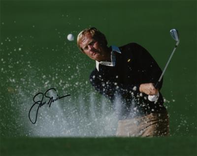 Lot #846 Jack Nicklaus Signed Photograph