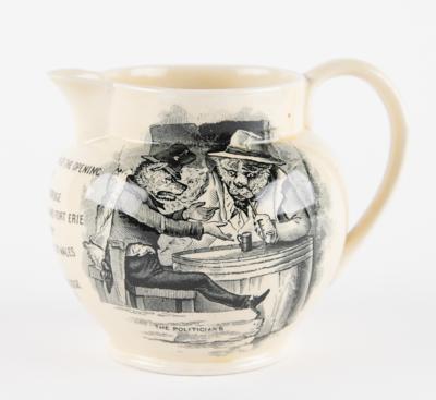 Lot #50 Calvin Coolidge and Prince of Wales: Peace Bridge Pitcher - Image 3