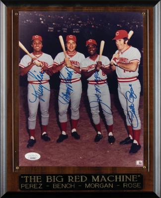 Lot #823 Big Red Machine Signed Photograph