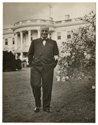 Lot #102 Harry S. Truman Signed Photograph