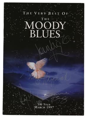 Lot #677 The Moody Blues Signed 1997 UK Tour Program - Image 1