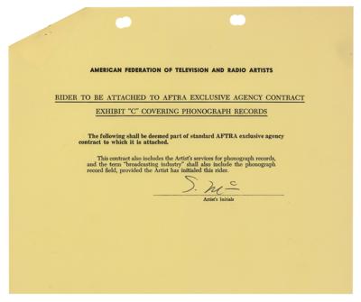 Lot #735 Steve McQueen Document Signed - Image 3