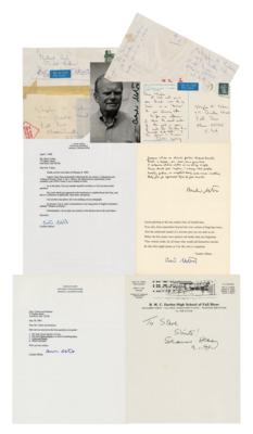 Lot #574 Nobel Prize in Literature: Heaney, Lessing, and Milosz (7) Signed Items - Image 1