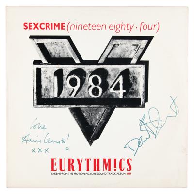 Lot #661 Eurythmics Signed Album - Image 1