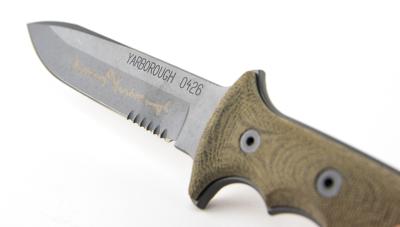 Lot #316 William P. Yarborough Twice-Signed Special Forces 'Yarborough Knife,' S/N 0426