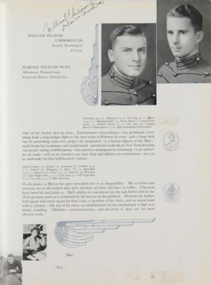 Lot #364 William Westmoreland and William P. Yarborough Signed 1936 Howitzer Yearbook - Image 3