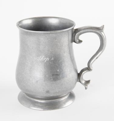 Lot #313 George S. Patton German-Made Pewter Mug Presented as a Gift - Image 2