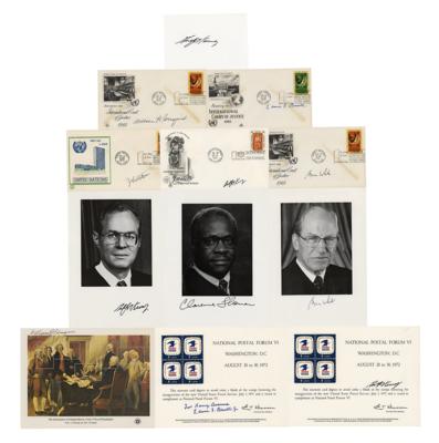 Lot #292 Supreme Court (12) Signed Items