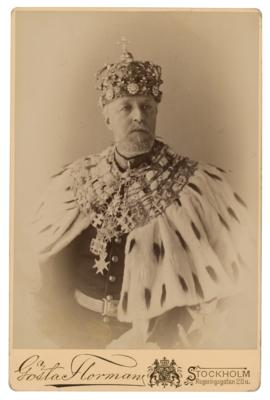 Lot #244 King Oscar II of Sweden Autograph Letter Signed - Image 2