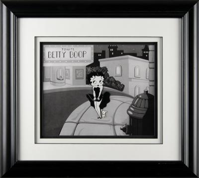 Lot #518 Betty Boop and Pudgy model cel from a King Features production - Image 2