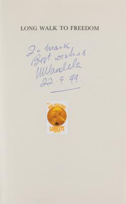 Lot #120 Nelson Mandela Signed Book - Image 2