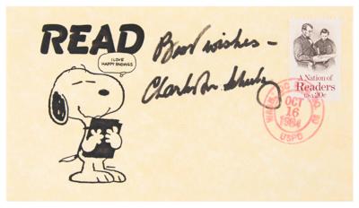 Lot #527 Charles Schulz Signed Limited Edition Cover